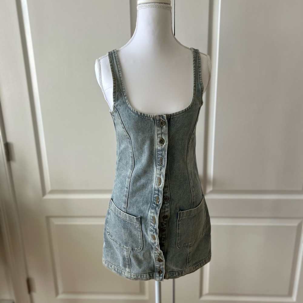 Saltwater LUXE Women's Denim Button-Down Overall